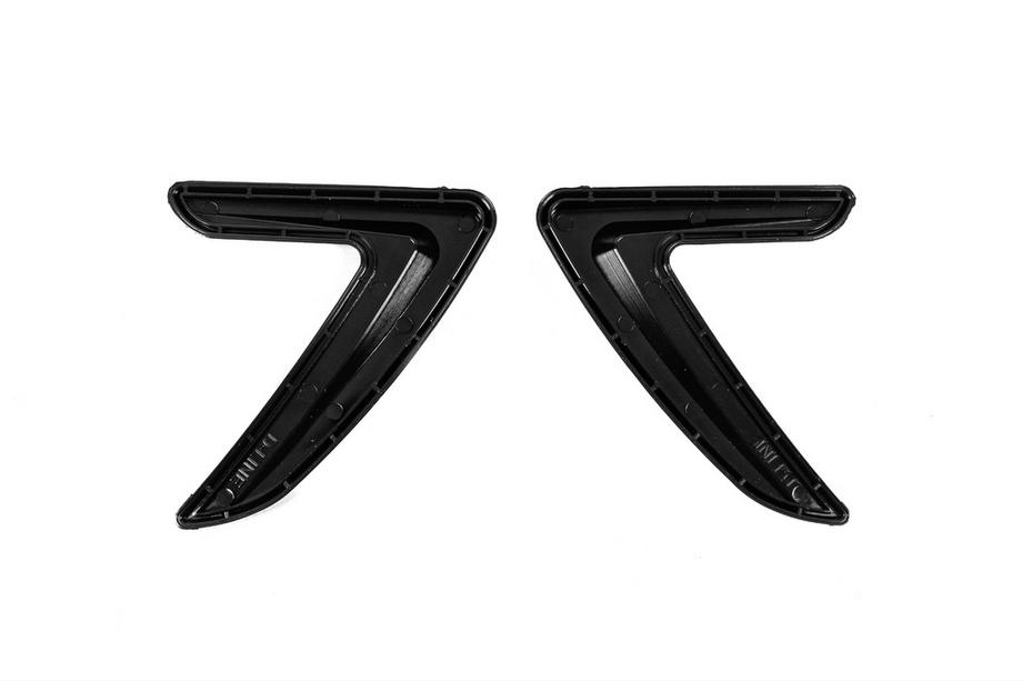Aletas laterales universales DPT V-3 (ABS) (2uds) (negro brillo) Foto 11