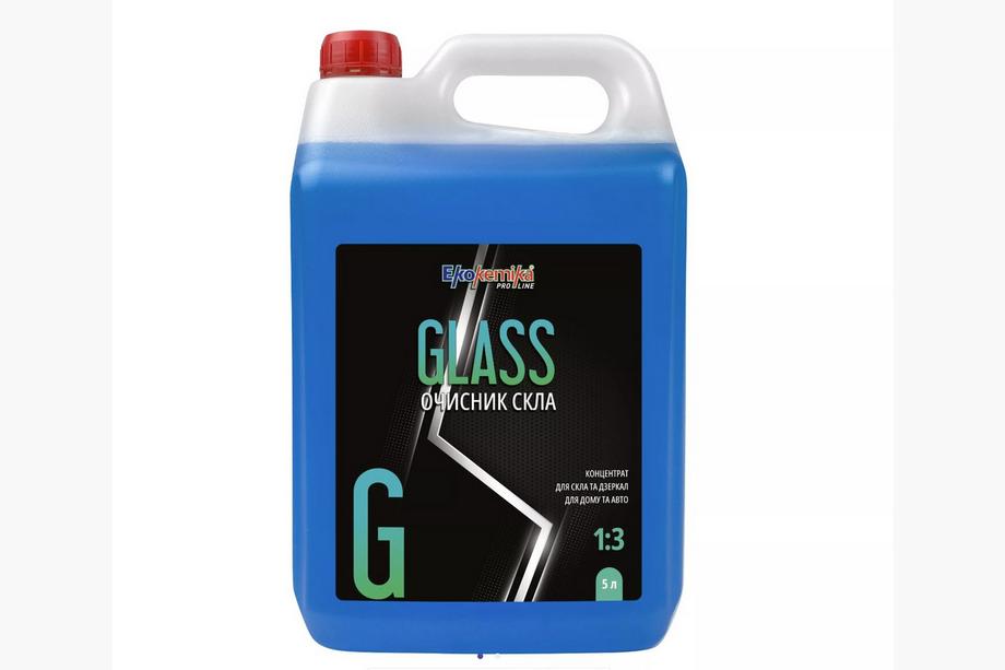 Limpiador de Cristales 5L Concentrado Ekokemika Pro Line GLASS 1:3 Foto 1