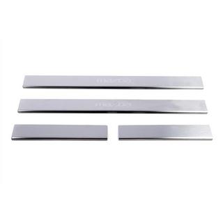 Cubierta de Umbral Carmos (4 uds, Acero Inoxidable) V-2 Mazda 3 2003-2009 foto 1