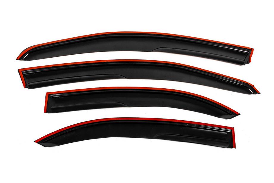 Chevrolet Aveo T250 2005-2011 Deflectores de Ventana (SD, 4 uds, DPT) Foto 3