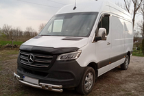 Mercedes Sprinter W907/W910 2018- Defensa delantera inferior Shark foto 1