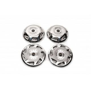 Tapacubos de acero inoxidable OEM (2 aros, 4 uds) Mercedes Sprinter W907/W910 2018- foto 1