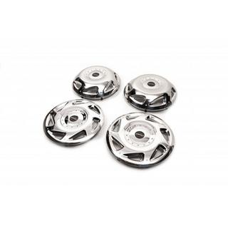 Tapacubos de acero inoxidable OEM (2 aros, 4 uds) Mercedes Sprinter W907/W910 2018- foto 2