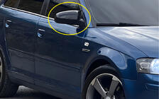 Audi A3 2003-2012 Cubiertas de Espejos RS-Look (2003-2007, 2 uds) foto 8