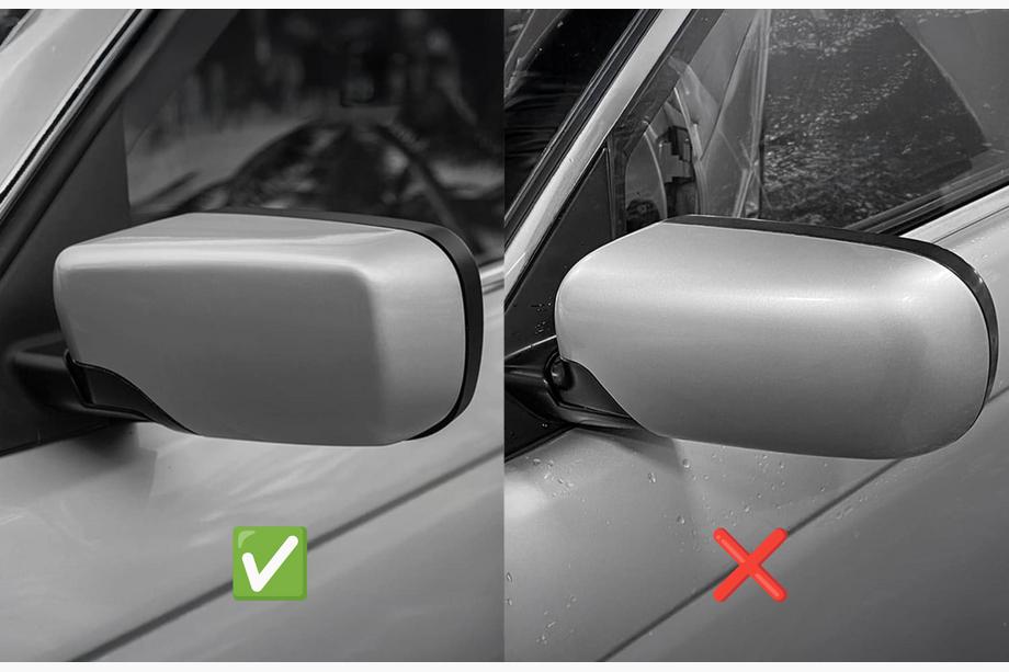 BMW 3 Series E46 1998-2006 Cubiertas de espejos M-Look (para SD/SW/Compact, 2 uds) Foto 6