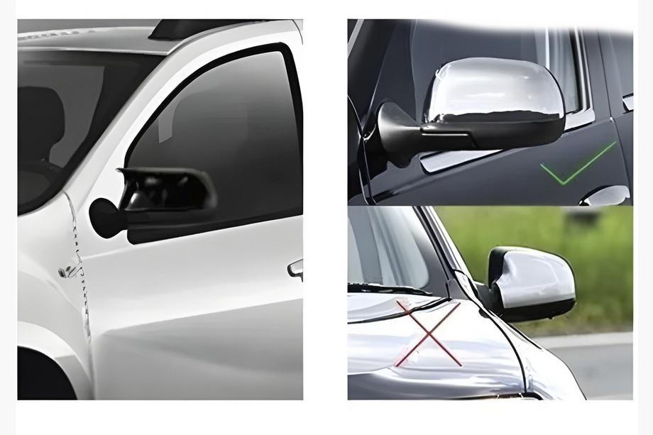Renault Duster 2008–2017 Cubiertas de Espejos BMW-Style (2 uds) V-1 Foto 3