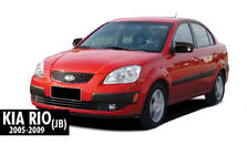 Kia Rio 2005-2011 Cubiertas de Espejos BMW-Style (2005-2009, 2 uds) foto 4