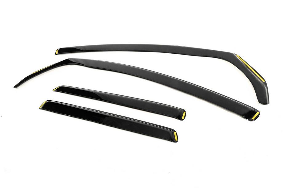 Opel Astra J 2009-2015 Deflectores de ventana encastrables (HB/SD, 4 uds, Esa) Foto 2
