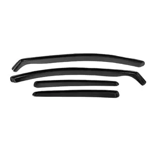 Deflectores de ventana encastrados (HB, ahumados, 4 uds, Esa) Seat Leon 2013-2020 foto 3