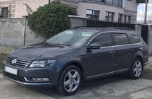 Volkswagen Passat B7 2012-2015 Deflectores de viento insertables (SW, 4 uds, Esa) foto 2