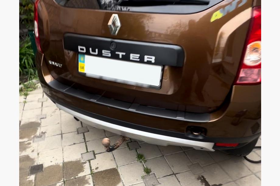 Dacia Duster 2008-2018 Cubierta de parachoques trasero (2012-2018, ABS, Esa) Image