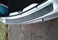 Renault Logan I 2008-2013 Cubierta de parachoques trasero (SD, ABS, Esa) foto 2