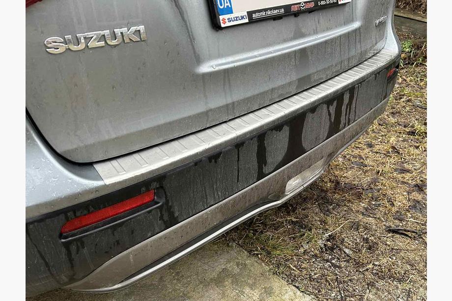 Suzuki Vitara 2015- Protector de Parachoques Trasero Carmos Acero Inoxidable Image