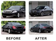 Mercedes S-class W221 2005-2013 Kit de restyling para W223 AMG Line foto 3