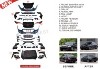 Mercedes S-class W221 2005-2013 Kit de restyling para W223 AMG Line foto 10