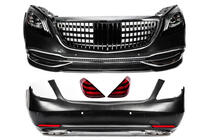 Mercedes S-class W222 2013-2022 Kit de restyling a Maybach (con faros) foto 2