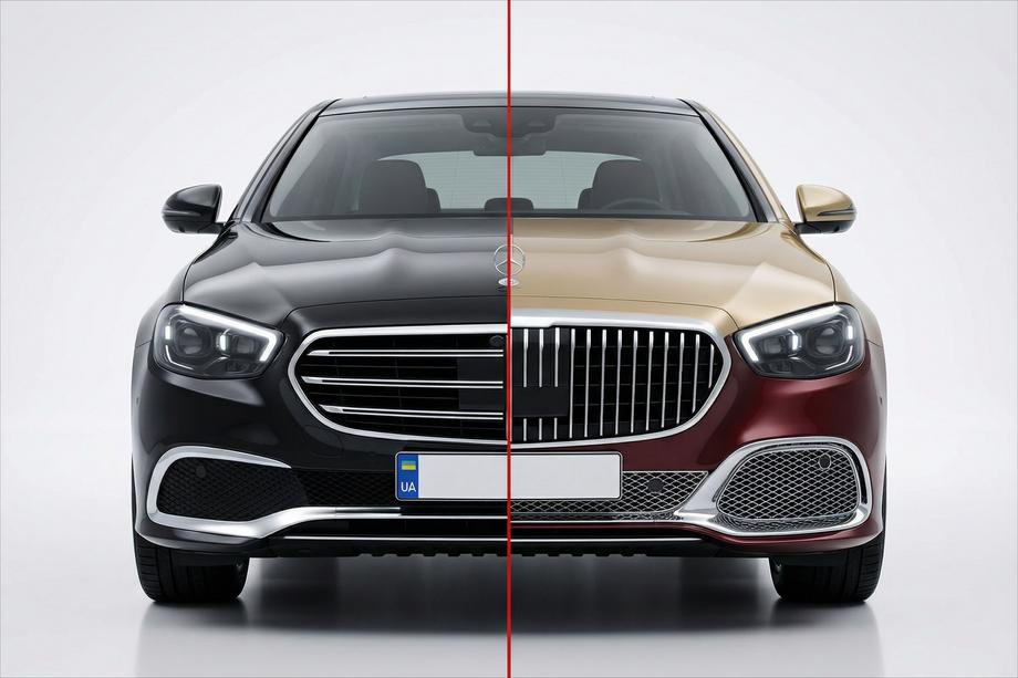 Mercedes E-class W213 2016-2023 Kit de carrocería Maybach (para 2020-2024) Image
