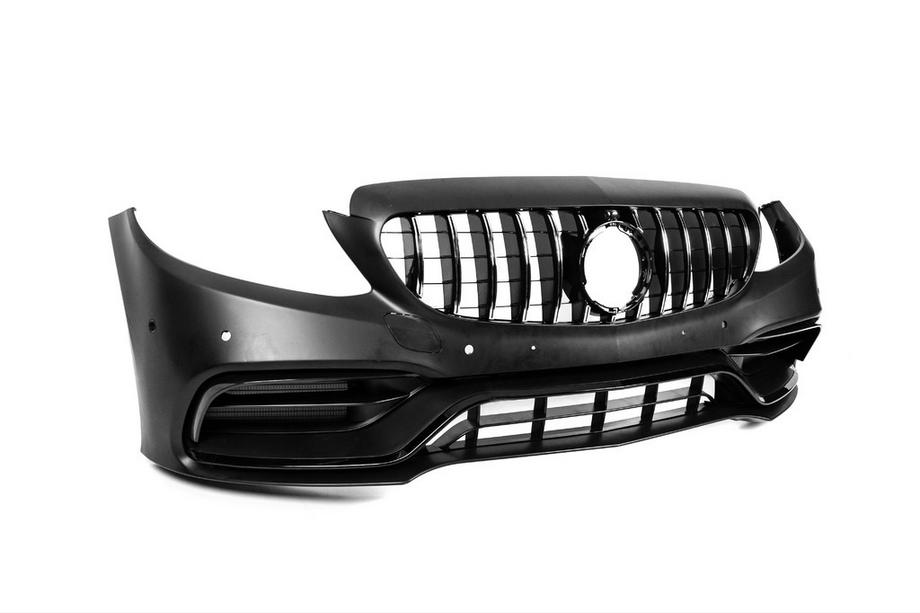 Mercedes C-class W205 2014-2021 Kit de carrocería con difusor para Coupe (AMG C63-design 2018-2021) Foto 6