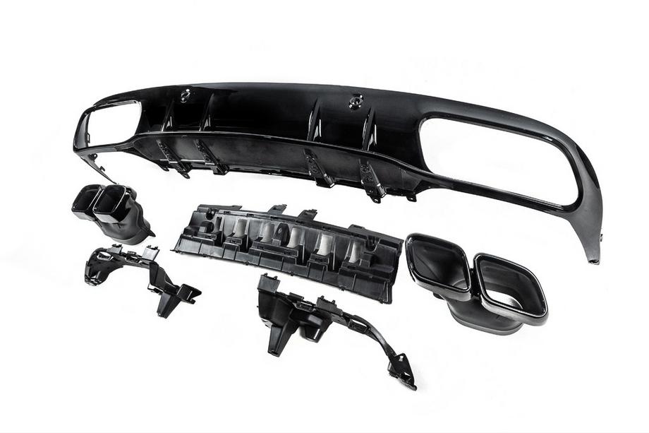Mercedes C-class W205 2014-2021 Kit de carrocería con difusor para Coupe (AMG C63-design 2018-2021) Foto 8