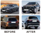 Mercedes GLS X167 2019- Kit de carrocería Maybach 2024 foto 8