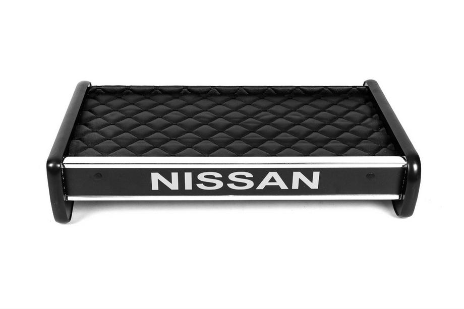 Nissan Primastar 2002-2014 Estante de salpicadero (2001-2010, Negro con costura negra) Image