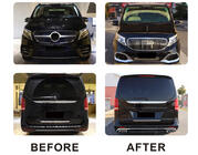 Mercedes Vito/V-class W447 2014- Kit de Carroceria (Maybach Type-X223, con Capo) foto 2