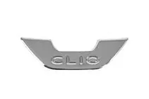 Renault Clio IV 2012-2019 Marco Cromado Emblema Delantero Carmos (Acero Inoxidable) foto 2