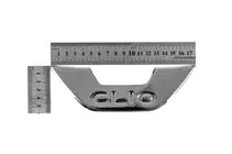 Renault Clio IV 2012-2019 Marco Cromado Emblema Delantero Carmos (Acero Inoxidable) foto 5