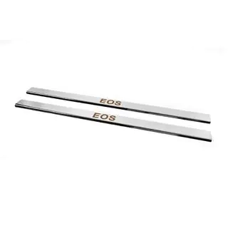 Cubierta de Umbral Carmos (2 uds, Acero Inoxidable) Volkswagen EOS 2011-2016 foto 2