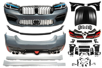 BMW 5 Series F10/F11 2010–2016 Kit de conversión facelift a G30 M5 2021 foto 2