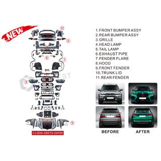 Kit de restyling a X5M F95 2024 foto 3