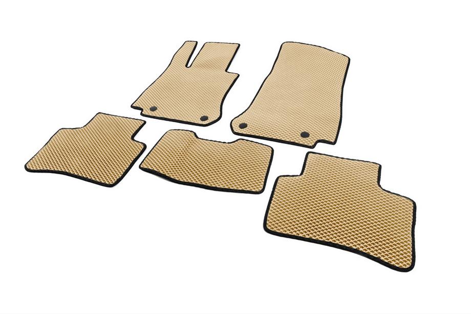 Mercedes GLC X253 2015-2022 Alfombrillas EVA (Beige) Image