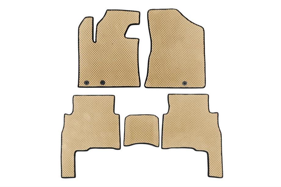 Kia Sorento II XM 2009-2014 Alfombrillas 2009-2012 (EVA, Beige) Image
