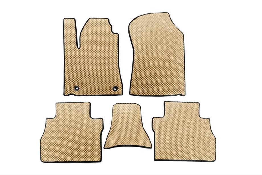 Toyota Tundra 2007-2021 Alfombrillas EVA (Beige) Image
