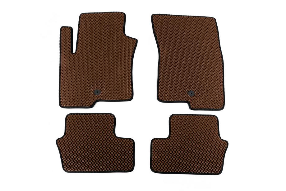 Jeep Compass 2006-2016 Alfombrillas EVA (Marrón) Image