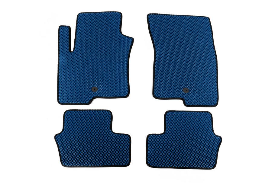 Jeep Compass 2006-2016 Alfombrillas EVA (Azul) Image