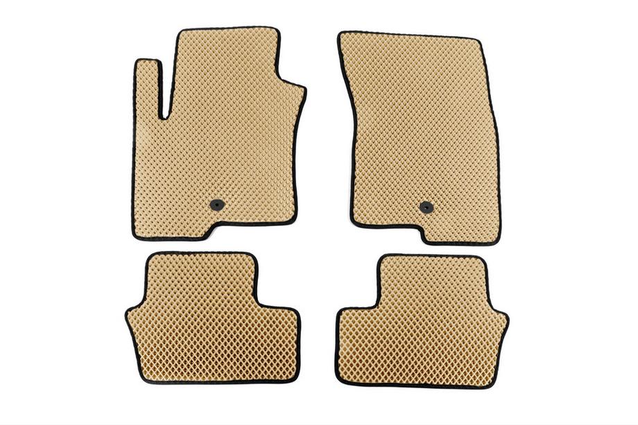 Jeep Compass 2006-2016 Alfombrillas EVA (Beige) Image