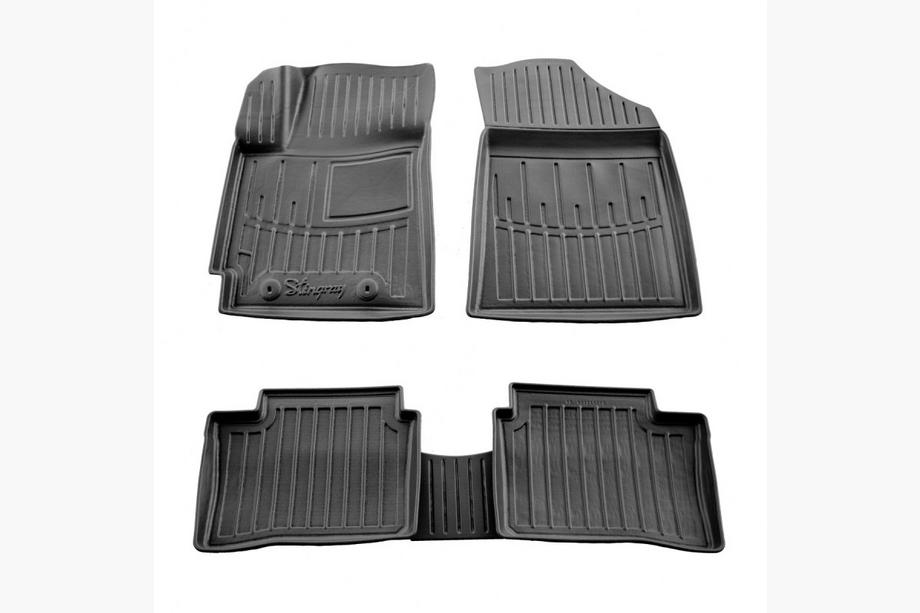 Hyundai I-10 2020- Alfombrillas de goma Stingray 3D (5 uds) Image