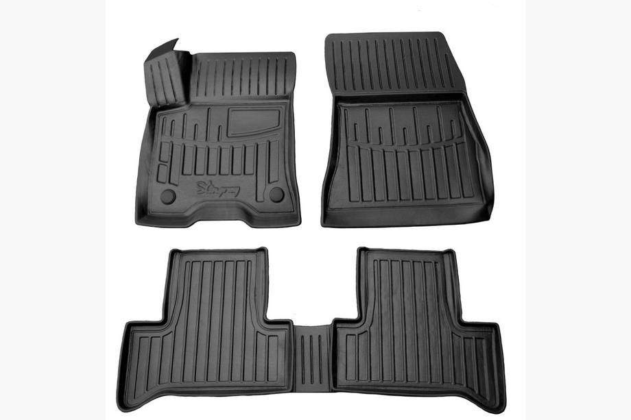 Mercedes EQA 2021- Alfombrillas de goma Stingray 3D (5 uds) Image
