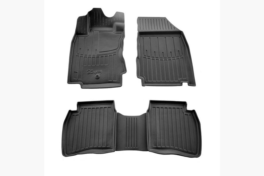 Nissan Note 2004-2012 Alfombrillas de goma Stingray 3D (5 uds) Image