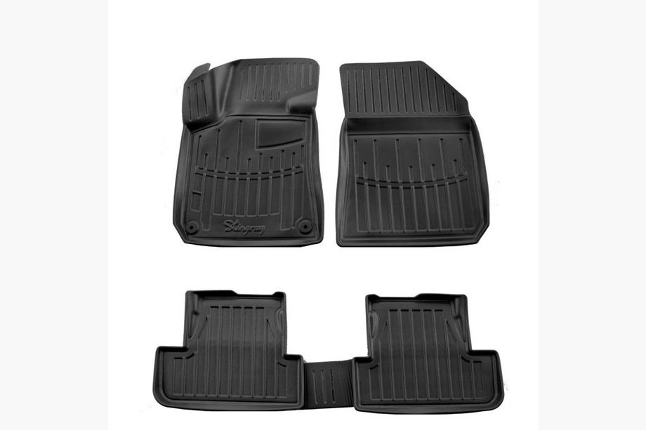Peugeot 308 2014-2021 Alfombrillas de goma Stingray 3D (5 uds) Image