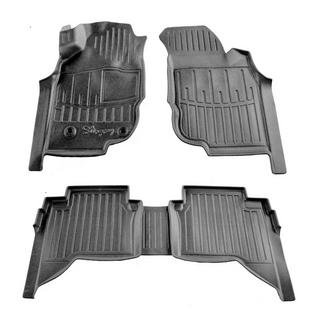 Alfombrillas de goma Stingray 3D (Crew Cab, 5 uds)
