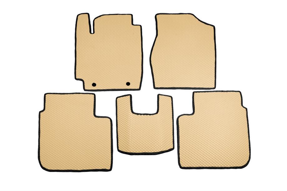 Toyota Camry 2001-2006 Alfombrillas EVA (Beige) Image
