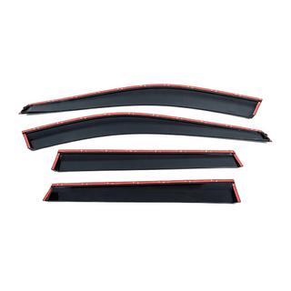 Deflectores de ventana con moldura cromada (4 uds, HIC) Nissan X-trail T33/Rogue 2022- foto 3