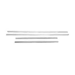 Molduras Universales para Puertas 90/58 x 2,5cm (4 uds, Acero Inoxidable) foto 3
