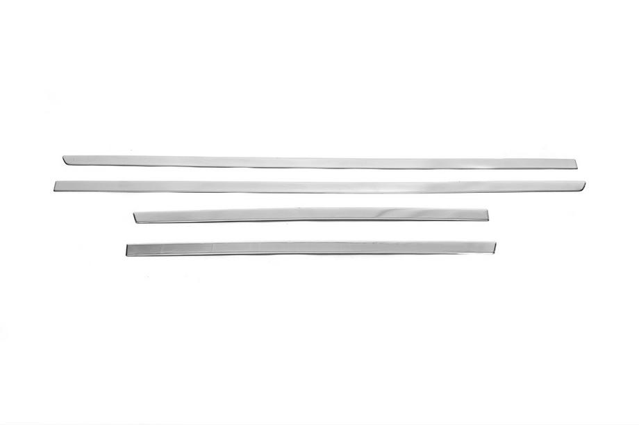 Molduras Universales para Puertas 90/58 x 2,5cm (4 uds, Acero Inoxidable) Foto 3