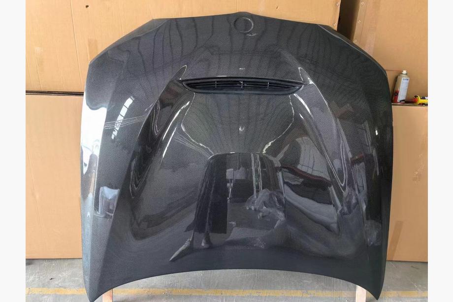 BMW 3 Series G20/G21 2018- Capó de fibra de carbono (V2) Image