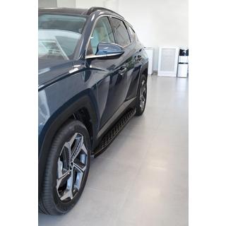 Estribos Laterales Shining Black (2 uds., Aluminio) Hyundai Tucson NX4 2021- foto 3