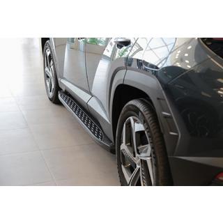 Estribos Laterales Shining Black (2 uds., Aluminio) Hyundai Tucson NX4 2021- foto 1