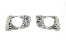 Range Rover III L322 2002-2012 Rejillas de faros antiniebla Autobiography 2010-2013 (2 uds, gris) foto 3